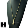 HIP HOP ELECTRIC PLUG / RED RUBY 24" BOX / CUBAN LINK CHAIN NECKLACES - Raonhazae