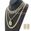 14K GOLD PT KING TUT ROUND MIAMI CUBAN 16"~30" CHOKER TENNIS CHAIN S35 - Raonhazae