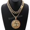 Hip Hop Quavo MEDUSA Miami Cuban Choker Tennis Chain Necklace L10 - Raonhazae