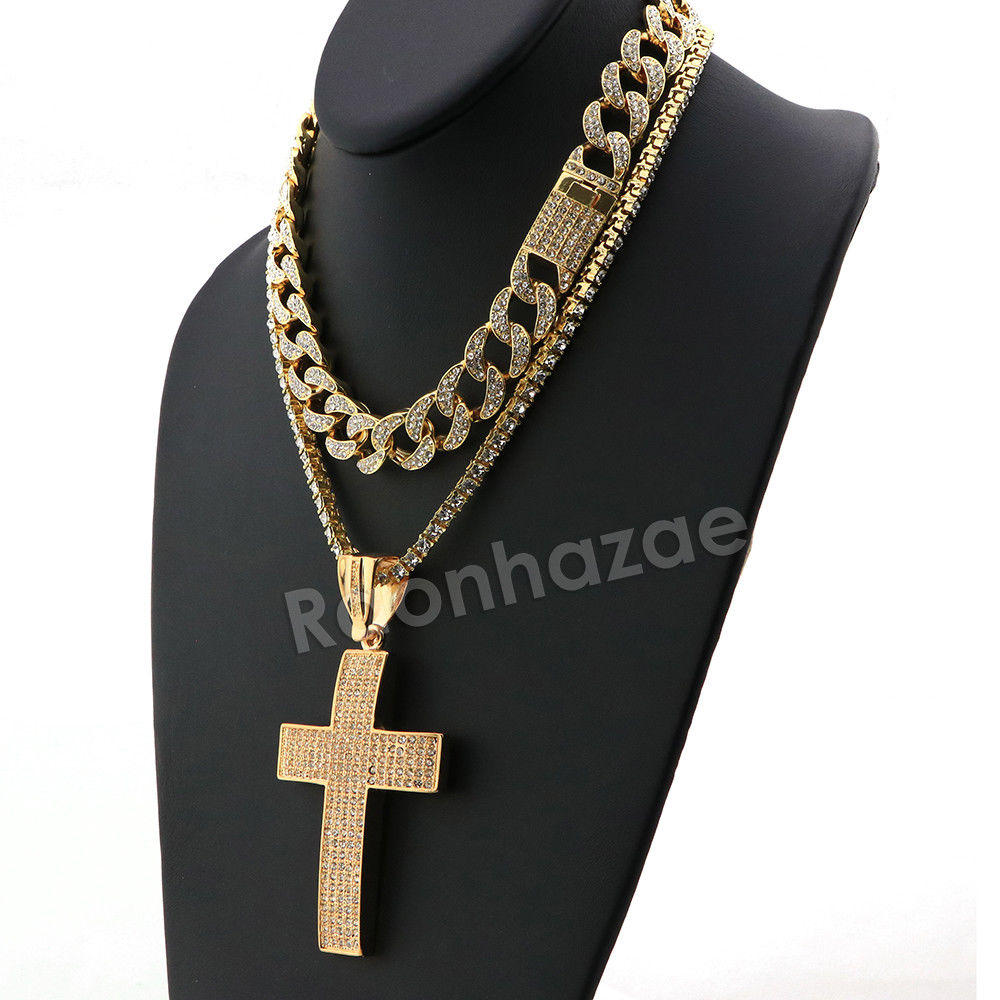 Men's Heavy Hip Hop Choker Chain Necklace