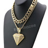 Hip Hop Quavo DIAMOND Miami Cuban Choker Tennis Chain Necklace L02 - Raonhazae