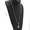 Sterling Silver .925 AAA Lab Diamond Freemason 2.5mm 20" 24" Moon Cut Chain S46 - Raonhazae