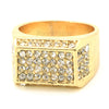 HIP HOP FASHION "LONZO" GOLD PLATED RING BK008G - Raonhazae