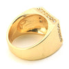 HIP HOP SOLID "POST MALONE CONGRATULATIONS" GOLD PLATED RING BK007G - Raonhazae