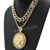 Hip Hop Quavo Medusa Miami Cuban Choker Tennis Chain Necklace L41 - Raonhazae