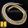 BLING QC ROUND CHARM 16"-30" TENNIS CHAIN 30" CUBAN CHAIN NECKLACE G31 - Raonhazae