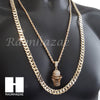 BASKETBALL ROPE CHAIN DIAMOND CUT 30" CUBAN LINK CHAIN NECKLACE S60 - Raonhazae