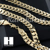 HIP HOP RAONHAZAE GOLD FINISHED LAB DIAMOND WATCH CUBAN CHAIN SET13 - Raonhazae